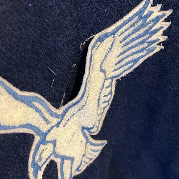 VINTAGE LETTERMAN JACKET - Picture 8 of 11